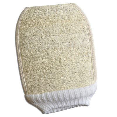 2Pcs Loofah Bathing Gloves Exfoliating Massage Scrubber