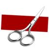 Baluue 2pcs Stainless Steel Eyebrow Scissors Face Trimmer Scissors for Women Nose Hair Razor Brow Grooming Tool view 4