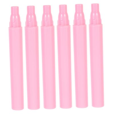 OHPHCALL 6pcs Silicone Lip Brush Professional Lipstick Applicator Tool for Gloss Easy to Use Portable Makeup Brushes for Daily Professional Use for Makeup Lovers