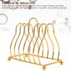Acrylic Cosmetic Palette Mixing Tray for Makeup Artists with Storage Rack view 2