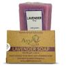 AyuRoots Ayurvedic Lavender Soap Bar | Handmade Vegan Soap with Natural Ingredients | Calming & Moisturizing | 3.88 oz | Authentic Indian Craftsmanship | for Face & Body (1) view 1