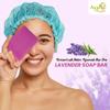 AyuRoots Ayurvedic Lavender Soap Bar | Handmade Vegan Soap with Natural Ingredients | Calming & Moisturizing | 3.88 oz | Authentic Indian Craftsmanship | for Face & Body (1) view 4
