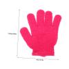 OHPHCALL 14pcs Body Scrub Exfoliating Bath Gloves Shower Brush Back Massage Gloves Mitten Bath Towel for Family Use view 2