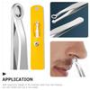 Baluue 1set Multi-Purpose Nasal Hair Trimmer Tool Round Nose Hair Remover Ergonomic Design for Easy Use for Eyebrows view 3