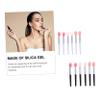 IWOWHERO 12pcs Silicone Lip Brush Applicator Lipstick Lip Mask Brushes Makeup Applicators Cosmetics Alternative view 4
