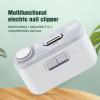 2 in 1 Electric Nail Clipper Fast Polishing Automatic Fingernail File Machine for Adults Children view 3