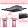HayZBao High Torque Electric Foot File - Callus Remover for Feet,Adjustable Speed Foot File with 60 Pcs Sandpaper Discs,Professional Pedicure Tool for Dead Skin and Calluses (Gradient Pink) view 3