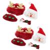 Christmas Hairpin Set for Girls Kids, Cute Clips with 3 Styles, Christmas Decor, for Parties, Festivals, Travel or Daily Life (Santa) view 1