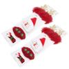 Christmas Hairpin Set for Girls Kids, Cute Clips with 3 Styles, Christmas Decor, for Parties, Festivals, Travel or Daily Life (Santa) view 3