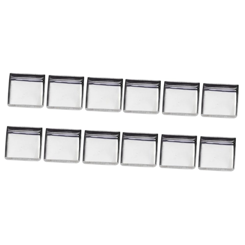Beatifufu 2sets Diy Makeup Eyeshadow Pans Empty Metal Pans Blush Palette Square Tin 60pcs*2