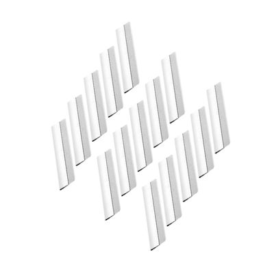 Baluue 100pcs Single Eyebrow Shaving Razor Eyebrow Grooming Kit for Women Facial Hair Remover Stainless Steel Colors