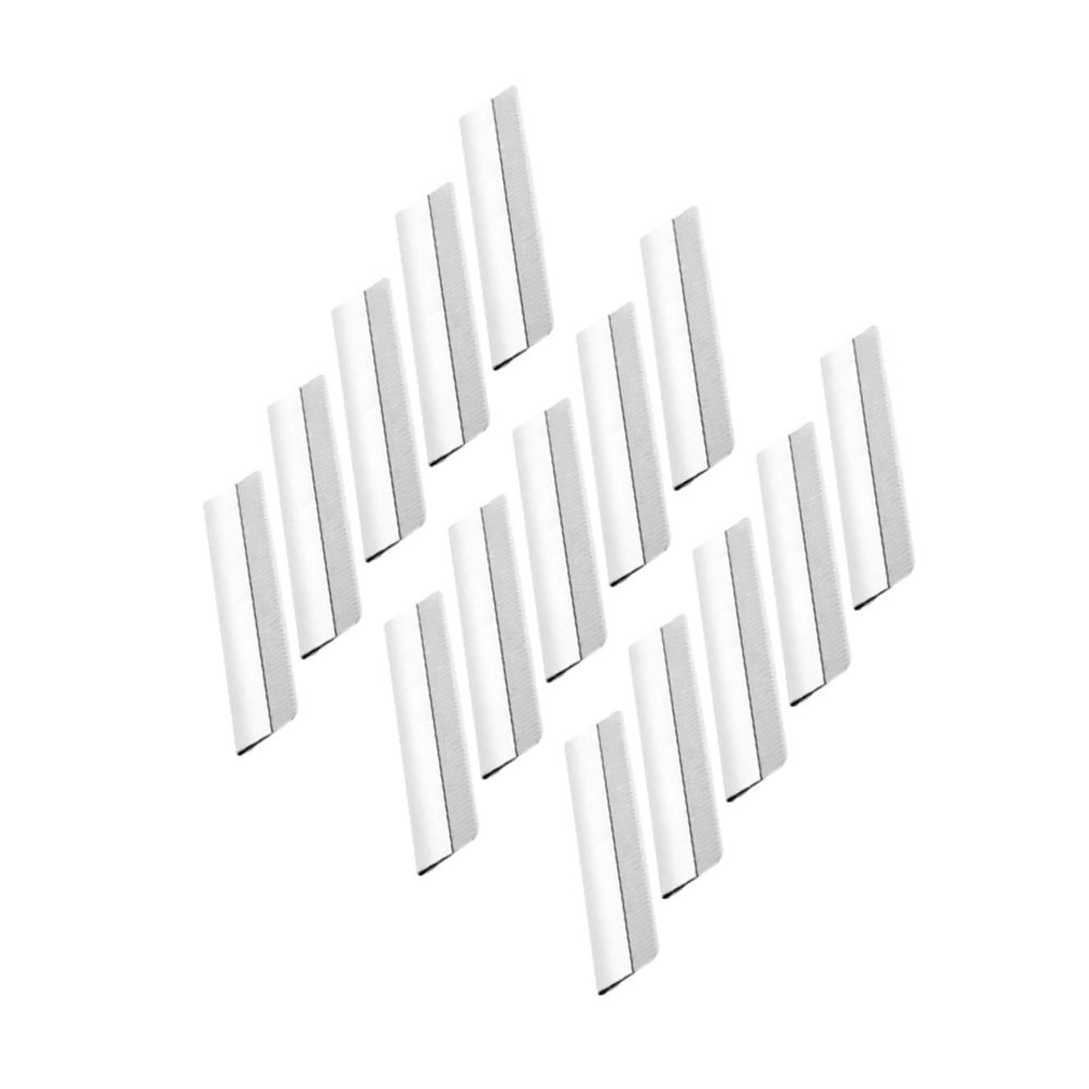 Baluue 100pcs Single Eyebrow Shaving Razor Eyebrow Grooming Kit for Women Facial Hair Remover Stainless Steel Colors