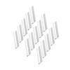 Baluue 100pcs Single Eyebrow Shaving Razor Eyebrow Grooming Kit for Women Facial Hair Remover Stainless Steel Colors view 1