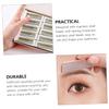 Baluue 100pcs Single Eyebrow Shaving Razor Eyebrow Grooming Kit for Women Facial Hair Remover Stainless Steel Colors view 3