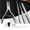 Baluue 4pcs Nail Nail Cutter for Professional Manicure Pedicure Ergonomic Design for Easy Grooming view 4