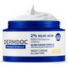 DermDoc Night Cream (50g) | With Niacinamide & Alpha Arbutin | Face Moisturizer | 1.76 Oz view 1