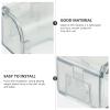 Baluue 2pcs Holder Organizer for Bathroom Nail Installation Multipurpose Shaver Rack for to Clean and Detachable Wall-mounted Design for Smooth view 4