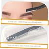 HONMEET 1set Eyebrow Replacement Blades and Storage Box Eyebrow Trimmer for Precise Shaping Facial Hair Removal and Grooming for Home Use and Travel view 3