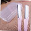 HONMEET 10pcs Portable Eyebrow Professional Grooming Ergonomic Design Trimmer for Precise Eyebrow Shaping and Travel Use view 3
