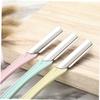 HONMEET 10pcs Portable Eyebrow Professional Grooming Ergonomic Design Trimmer for Precise Eyebrow Shaping and Travel Use view 4