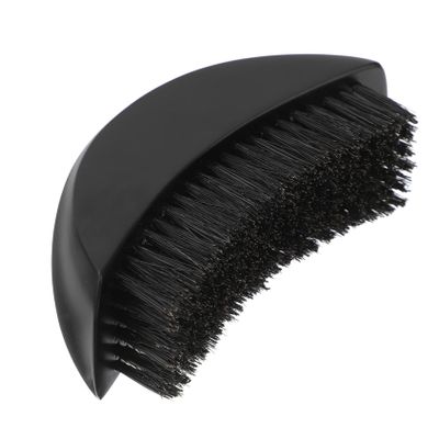 Baluue Comfortable Beard Brush Tool for Men Curved Design for Mustache and Beard Styling Made with Soft Boar Bristle for Grooming All Types