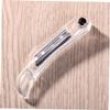 HONMEET 6pcs Folding Eyebrow Razor for Women Portable Facial Hair Remover Protective Cover Safe Trimmer for Travel and Makeup Random view 2