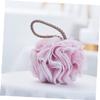 Outanaya 3pcs Bathing Flower Balls Mesh Bath Balls Shower Gel for Body Wash Soft Comfortable for Men and Women view 4