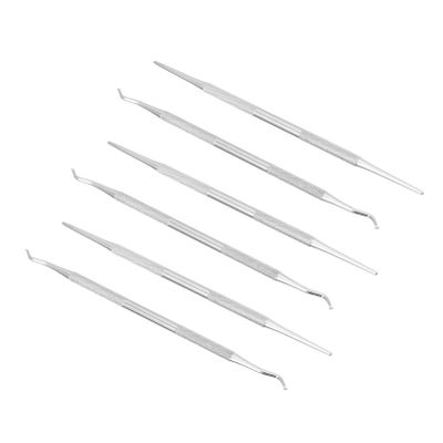 Outanaya 6pcs Nail Care Tools Pedicure Cleaning Kit Cuticle Remover Dead Skin Remover