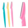 HONMEET 24pcs Stainless Steel Eyebrow Scraper Portable Razor Professional Eyebrow Trimmer Facial Hair Shaver Stylish Beauty Tool Random Color view 1