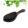 HONMEET 1pc Portable Beard Brush Wooden Handle Natural Bristle Grooming Tool for Men for Styling and Facial Hair Anytime Anywhere view 3