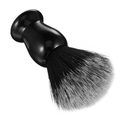 HONMEET 2pcs Double Nylon Yarn Beard Brush for Men Portable Grooming Tool for Easy Lathering and Beard Care Compact Design for Travel