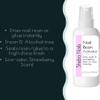 SHEBA NAILS Nail Resin Activator 2oz Spray - Strawberry Scent Nail Glue Dry Spray for Nail Wraps, Repairs, Nail Tips and Nail Art view 2