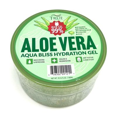 DONNA Aloe Vera Aqua Bliss Hydration Gel | 99% Aloe | Moisturizing & Refreshing | Healing & Regeneration | 10.14 fl oz / 300ml
