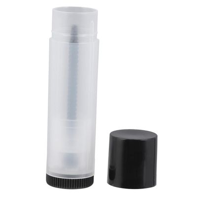 Baluue 20pcs Clear Lip Balm Tubes Lipstick Container Wheel Mechanism Plastic Transparent Design for Easy Volume Monitoring for Handmade Cosmetics