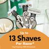 BIC Flex 5 Sensitive Men's Disposable 5-Blade Razors, Comfortable Shave, 5-Pack view 3