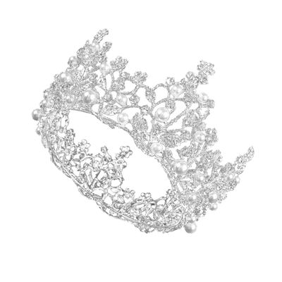 BIUDECO 1pc Alloy Bridal Headdress Vintage Design Elegant Wedding Hair Accessory for Brides and Bridesmaids for Special Occasions and Photography