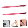 SOESFOUFU 6pcs Angled Brow Brush Women Makeup Tool for Shaping and Grooming Eyebrows for Everyday Use Portable and Lightweight Design view 3