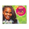 ORS Olive Oil Girls Built-In Protection + No-Lye Conditioning Relaxer System 1 ea - Girls Fly-Away Gel for Taming Edges Infused with Olive Oil and Vitamin E - Bundle view 2