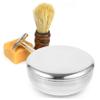 IWOWHERO Shave Soap Bowl Shaving Mug Tallow Shave Soap Cup Men's Shaving Bowl Set view 3