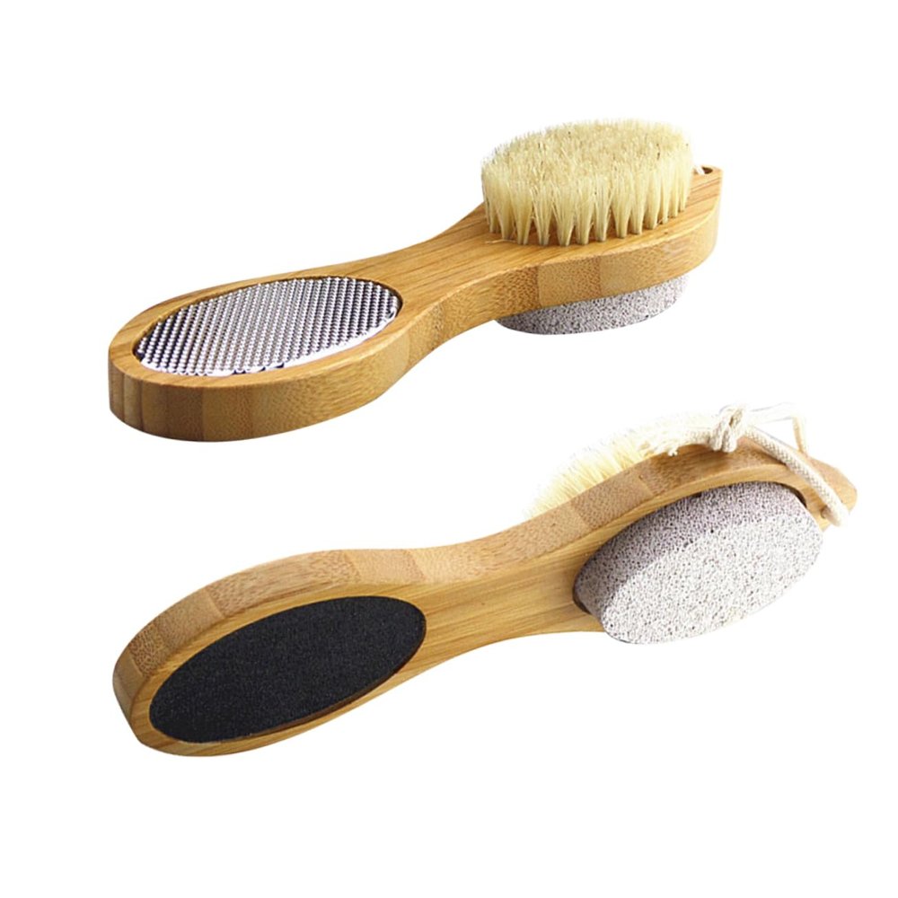 BIUDECO 2pcs Foot File Foot Scrubber Callus Remover Dry Skin Shaver Pedicure Tool
