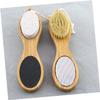 BIUDECO 2pcs Foot File Foot Scrubber Callus Remover Dry Skin Shaver Pedicure Tool view 4