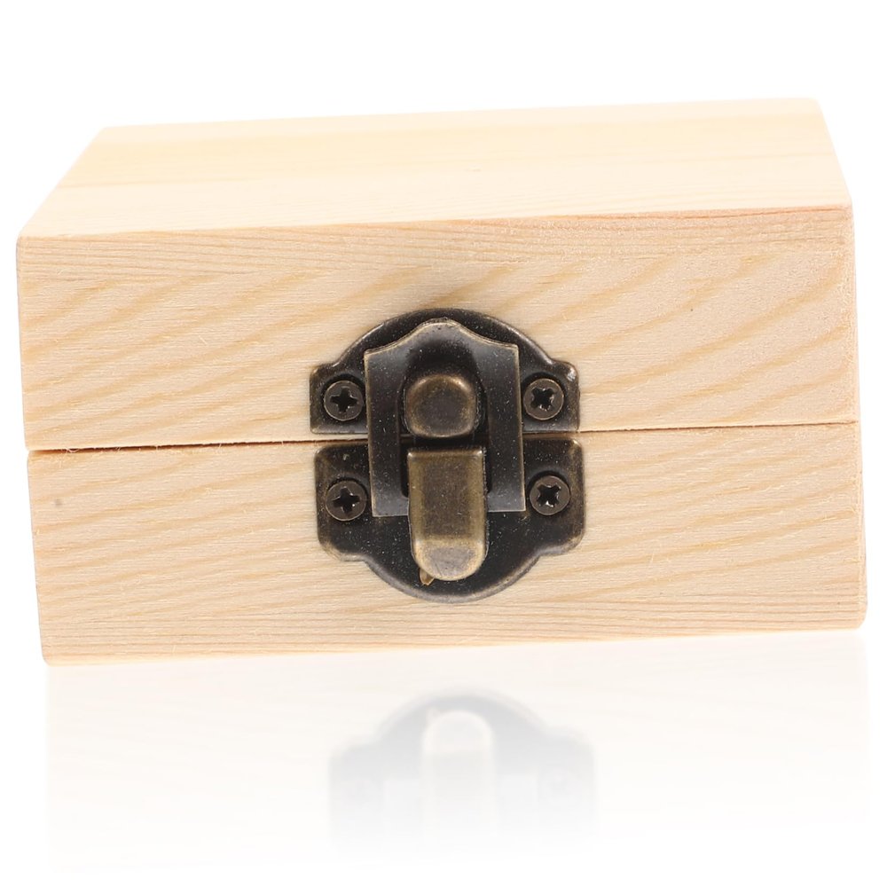 TOVINANNA Essential Oil Bottle Case Wooden Box for Storage Peppermint Oils Peppermint Holder