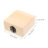 TOVINANNA Essential Oil Bottle Case Wooden Box for Storage Peppermint Oils Peppermint Holder view 3
