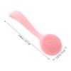 Outanaya 3pcs Silicone Face Scrubber Soft Cleansing Brush for Gentle Exfoliation and Deep Cleaning Handheld Facial Cleaning Tool Pink for Men and Women view 2