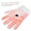 IWOWHERO 2pairs Peach Hand Foot Wax Therapy Covers of Moisturizing Wax Films for Spa-Like Treatment for-Home Care Relaxation Softening Foot Care Supplies view 2