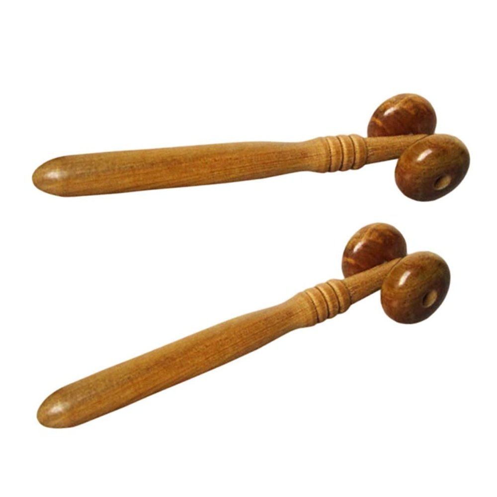 PLAFOPE 2pcs Fragrant Wood Nose Roller Shaping Tool Ergonomic Facial Massager for Women Portable Beauty Tool for Daily Use Enhance Nose Shape and Lift Without Surgery