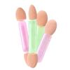 IWOWHERO 8pcs Double-ended Sponge Eye Shadow Stick Gothic Makeup Cosmetics Eyeshadow Brush Sponge Makeup Applicator Eyeshadow Accessories Random Color view 1
