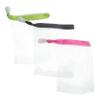 BIUDECO 3pcs Soap Saver Pouch Foaming Net Exfoliating Mesh Bags for Handmade and Cosmetic Soap for Bath and Shower Use Random Hanging Rope Included view 1