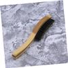SOESFOUFU Beard Brush for Men Wood Comb Bristle Mustache Comb Mustache Brush for Men Personal view 3