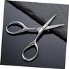 VINTORKY Stainless Steel Scissors Beard Trimming Scissors Face Trimmer Barber for Men view 2